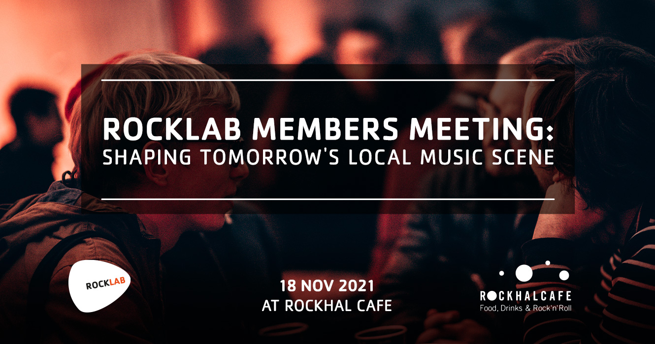 Rocklab Members Meeting<br />
Shaping tomorrow's local music scene