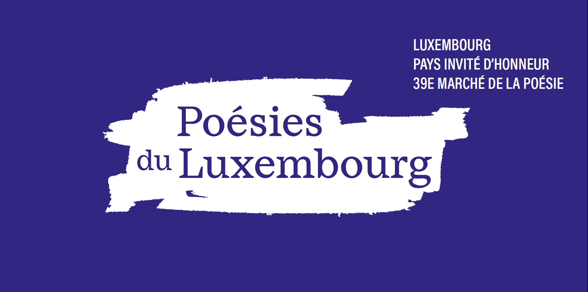 Luxembourg's poetry in the spotlight at the 39th Marché de la Poésie