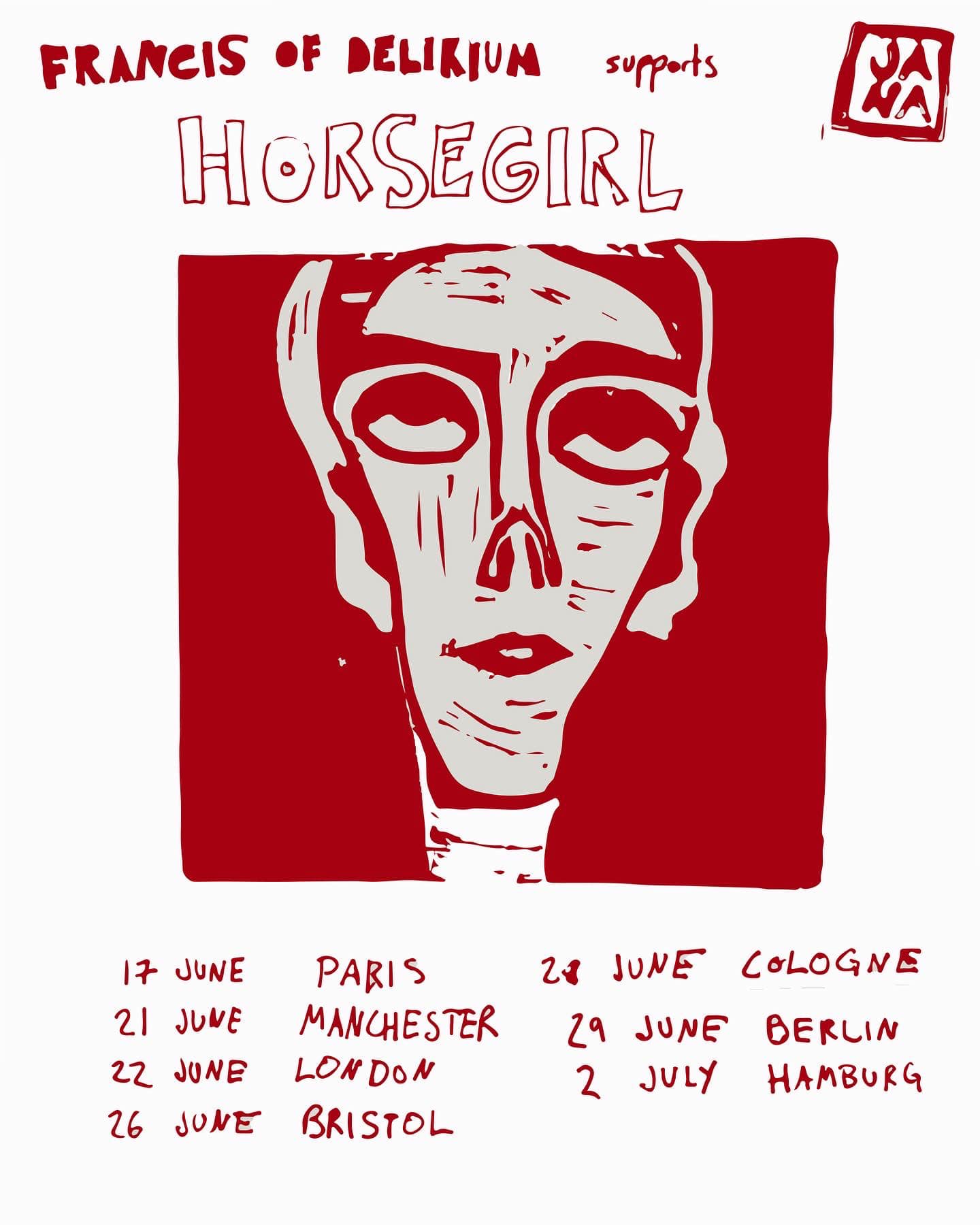 Francis of Delirium - Horsegirl Tour - Berlin (FR)