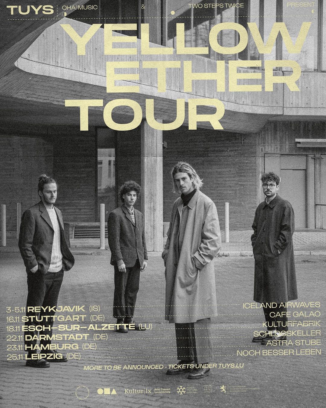 TUYS <br />
"Yellow Ether Tour"