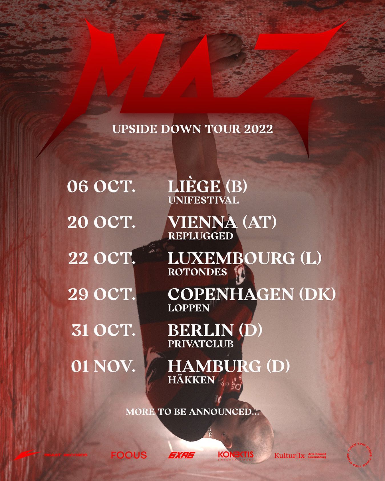 MAZ<br />
"Upside Down Tour 2022"