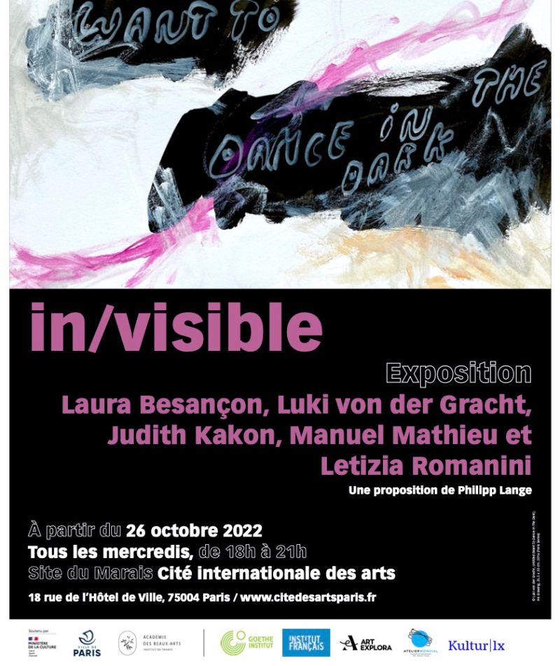 "in/visible"<br />
Group exhibition with Letizia Romanini