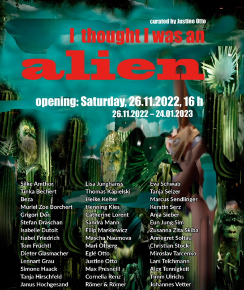 "I thought I was an alien" - Collective exhibition with Catherine Lorent