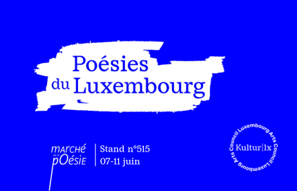 Poesie aus Luxemburg beim 40. Marché de la Poésie 2023