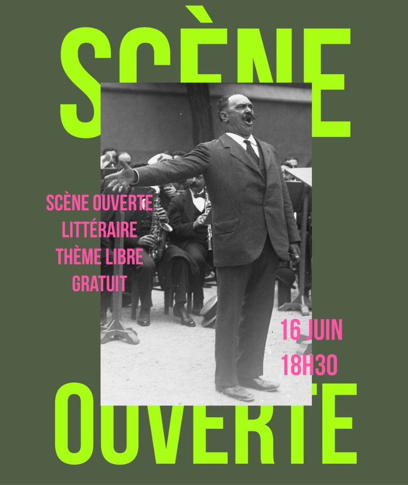 Antoine Pohu - Scène ouverte littéraire (Bruxelles) FR