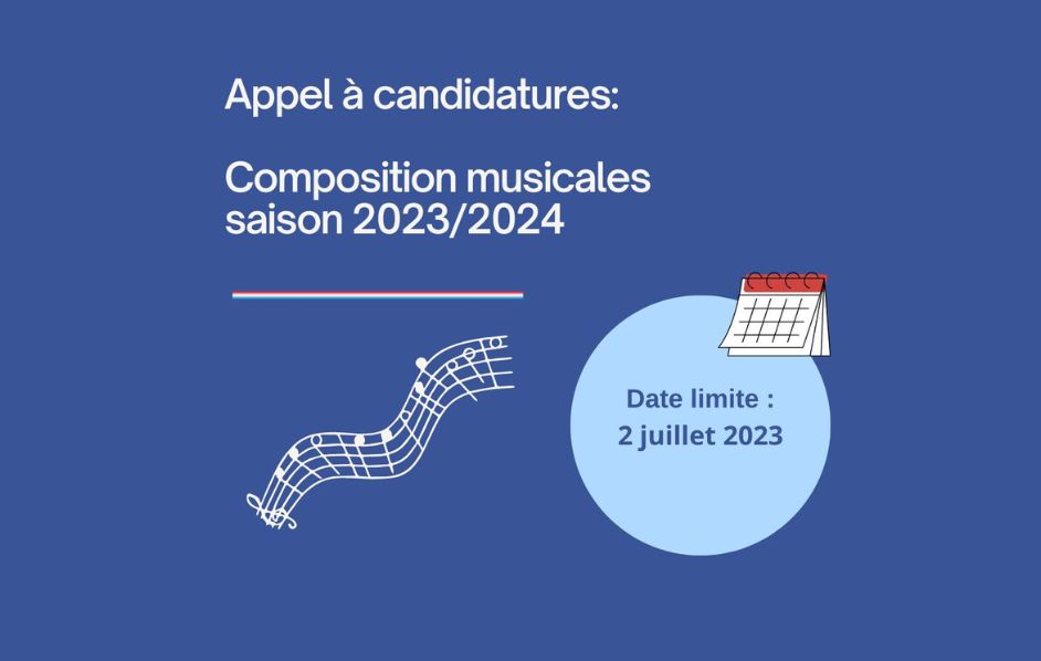 Call for applications for musical compositions 2023