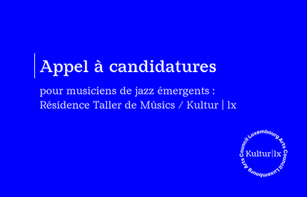 Appel à candidatures pour musiciens de jazz émergents : Résidence Taller de Músics / Kultur | lx