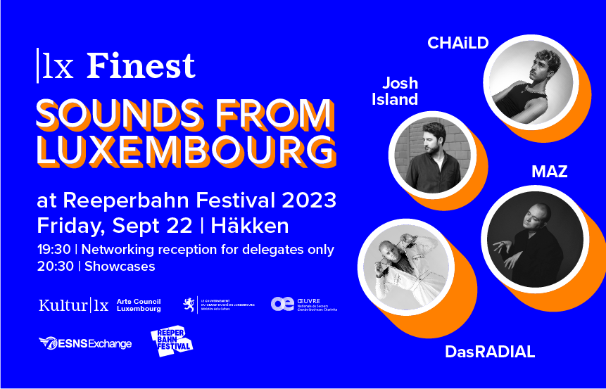 |lx finest - Sounds from Luxembourg au Reeperbahn Festival 2023