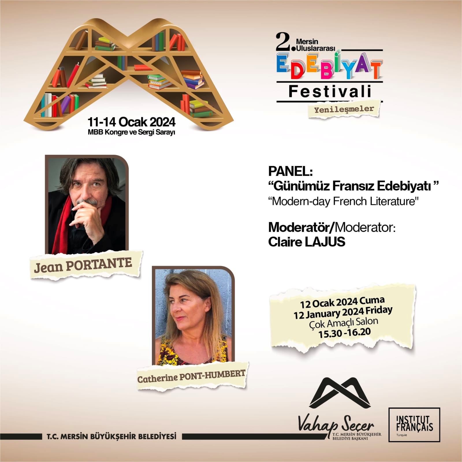Jean Portante - Mersin International Literature Festival (DE)