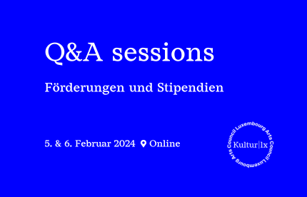 Q&A sessions: Förderungen und Stipendien