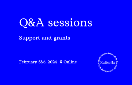 Q&A sessions: Support and grants