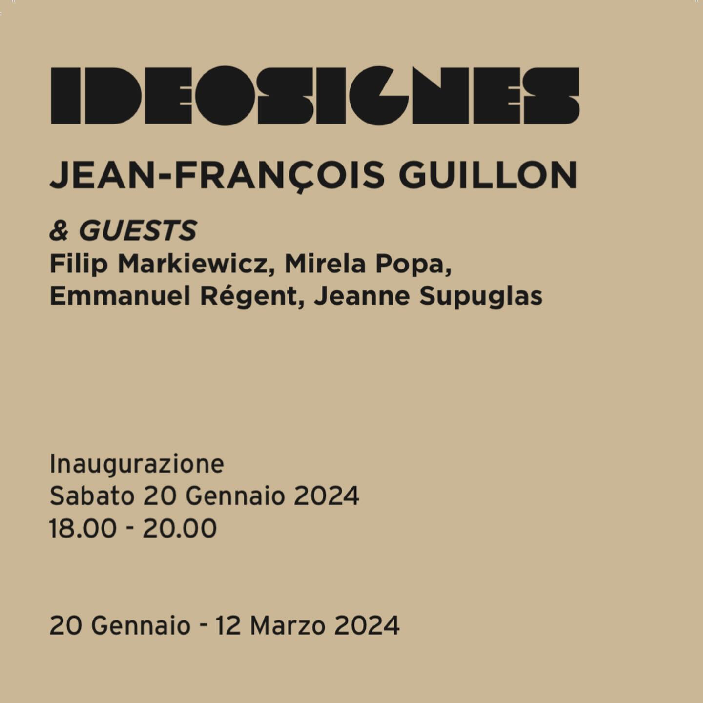 “IDÉOSIGNES” - Group Exhibition with Filip Markiewicz