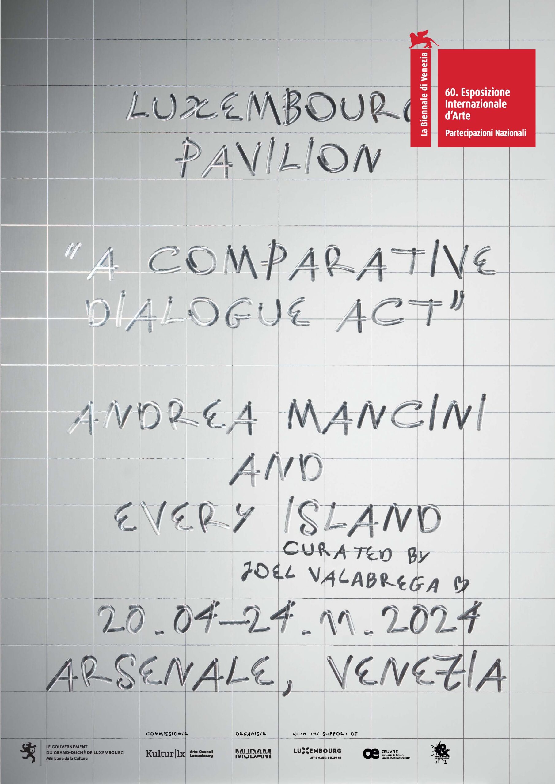 “A Comparative Dialogue Act” – Luxembourg Pavilion (Venise) FR